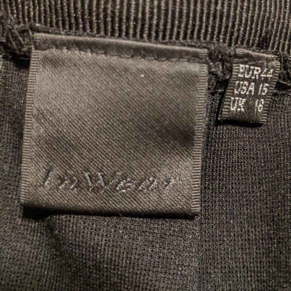 InWear Black Skirt with Back Detail L - Picture 3 of 7